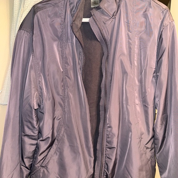Mono B Jackets & Blazers - Mono B Shiny Lilac Lightweight Shirt Jacket